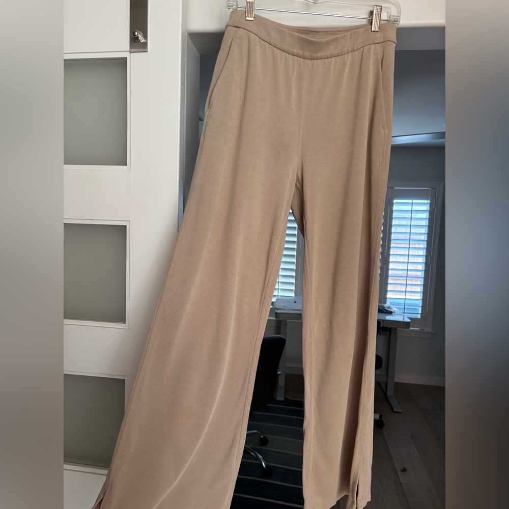 Wide Leg Women's Pants in Textured Taupe Lululemon